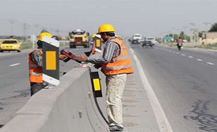 نصب نیوجرسی در محور ارتباطی هراز