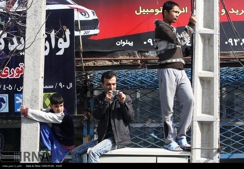 گرداندن 3 شرور در خیابان توس مشهد (عکس)