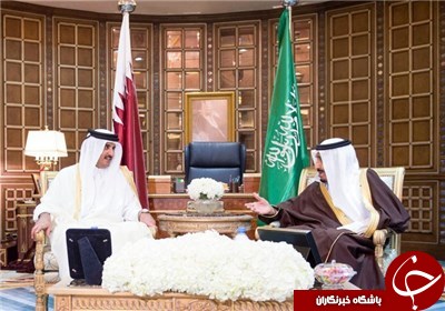 در دیدار بین امیر قطر و پادشاه عربستان چه گذشت؟