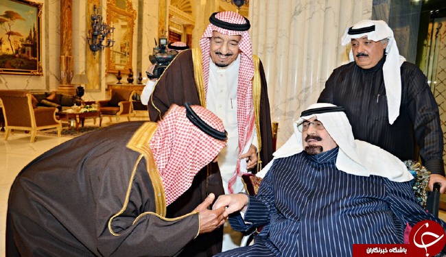 آخرین تصاویر رسمی از پادشاه پیشین عربستان