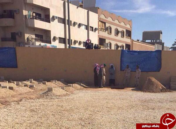 تصویر محل دفن &laquo;ملک عبدالله&raquo; منتشر شد
