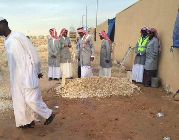 تصاویر محل دفن &laquo;ملک عبدالله&raquo; منتشر شد