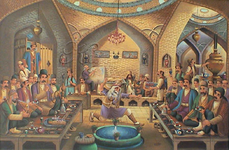 سیر تحول قهوه‌خانه در ایران