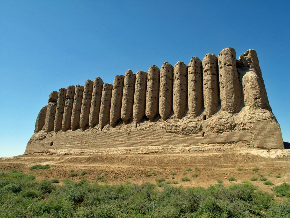 قلعه تاریخی قیز قلعه در ترکمنستان + تصاویر