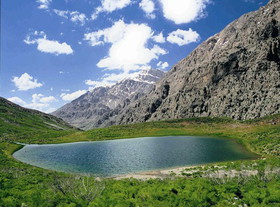 دریاچه توریستی "کوه‌گل" کجاست؟
