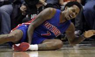 بازیکن دیترویت پیستونز ادامه لیگ NBA را از دست داد