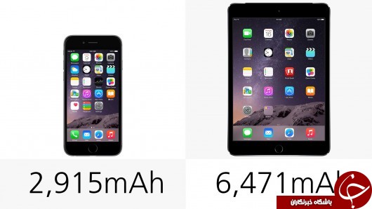 تفاوت &zwnj;iphone 6 plus با ipad min 3 + عکس