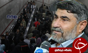 تجهیزایستگاه‌های نیمه شمالی خط  3به پله برقی/تكمیل 90 درصدی بخش شمالي خط 3 مترو تهران