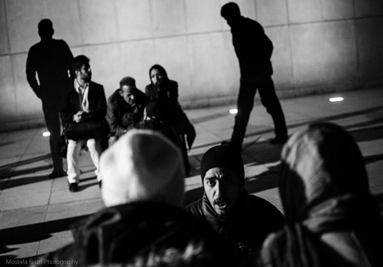 نمایشی برای ملاقات یکی زندانی در زندان قصر