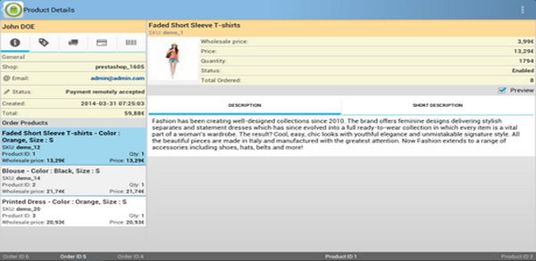 PrestaShop Mobile Assistant