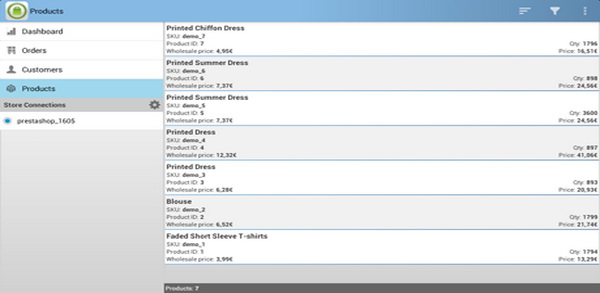 PrestaShop Mobile Assistant
