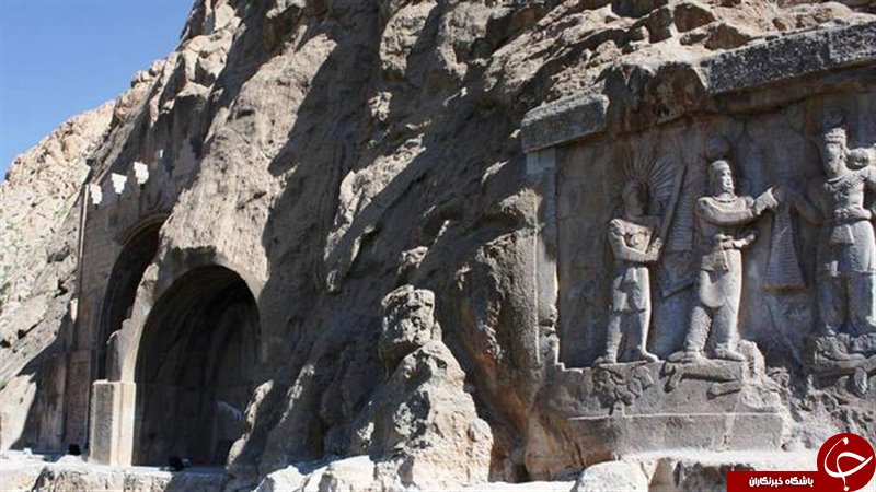کتیبه تاج گذاری اردشیر دوم + تصاویر