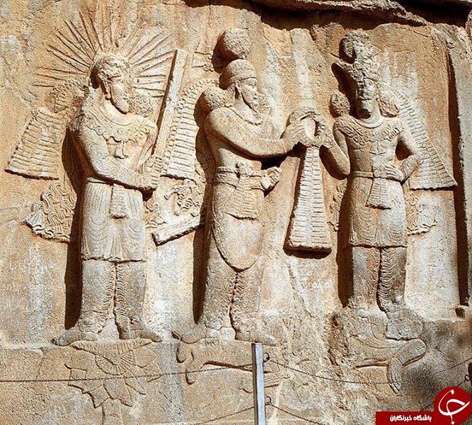 کتیبه تاج گذاری اردشیر دوم + تصاویر