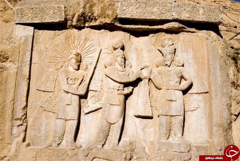 کتیبه تاج گذاری اردشیر دوم + تصاویر