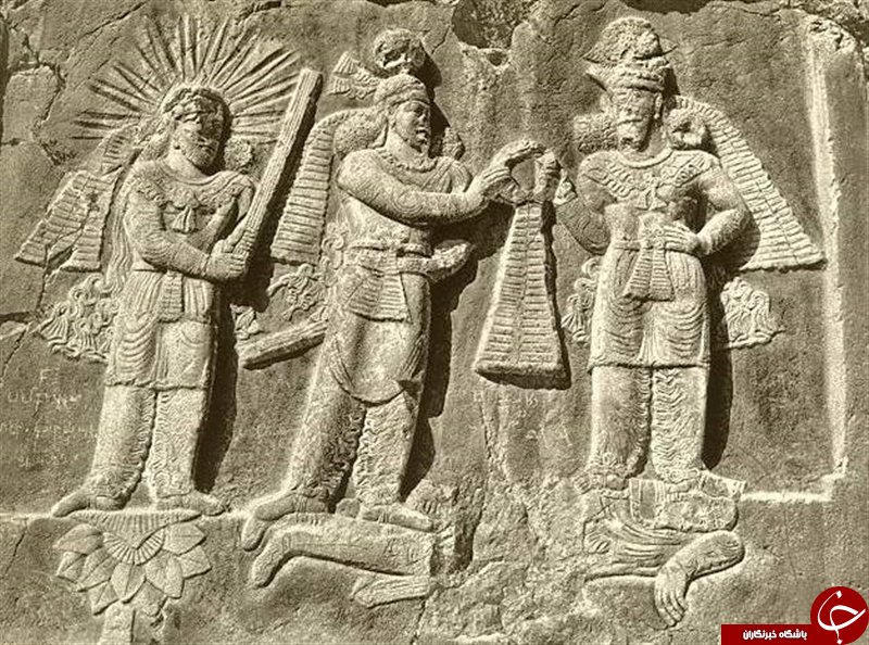 کتیبه تاج گذاری اردشیر دوم + تصاویر