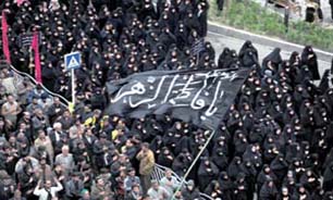 اشکباران مشهدالرضا (ع) در روز شهادت فاطمه زهرا(س)