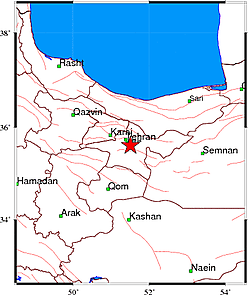 زلزله تهران را لرزاند +‌ جزئیات