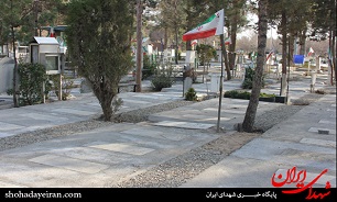 ساماندهی گلزار شهدا + تصاویر