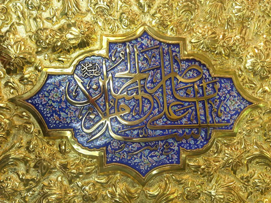 ساخت درب باب الرأس شریف حرم حضرت اباالفضل العباس(ع) پایان یافت