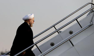 روحانی عازم عشق&zwnj;آباد شد
