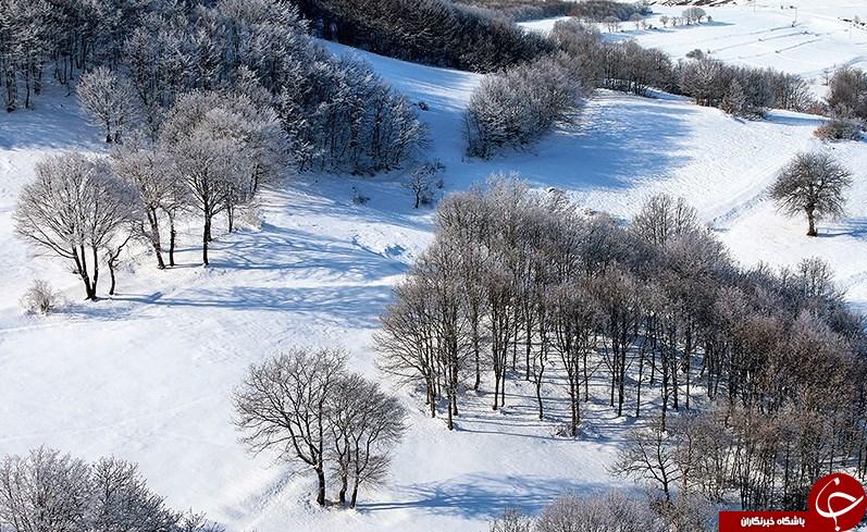 طبیعت زیبا زمستانی کلیبر، آذربایجان شرقی در قاب تصویر