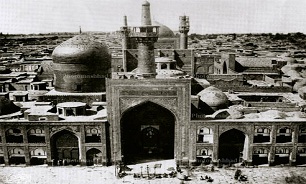 عکس قدیمی از حرم امام رضا (ع) در مشهد