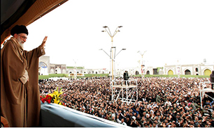 بیانات رهبر انقلاب در حرم رضوی در آغاز سال 86 + صوت