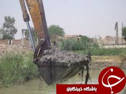 لایروبی انهار رامشیر به پایان رسید