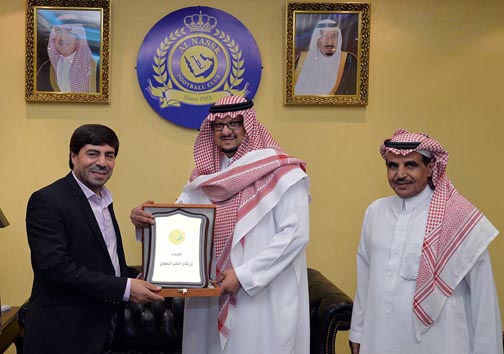 گزارش تصویری دیدار نژادفلاح با مدیر باشگاه النصر