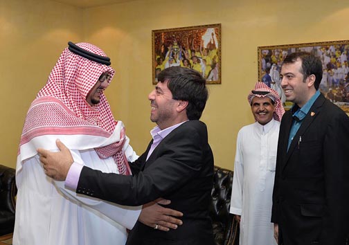 گزارش تصویری دیدار نژادفلاح با مدیر باشگاه النصر