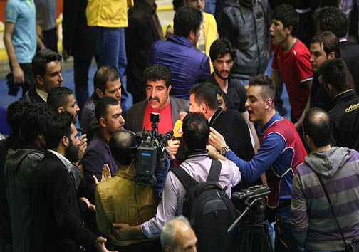 گزارش تصویری حواشی دیدار والیبال پیکان و شهرداری