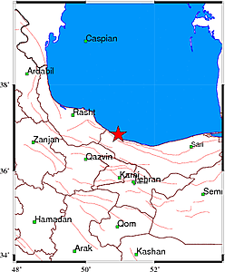 زلزله مازندران را لرزاند + جزئیات