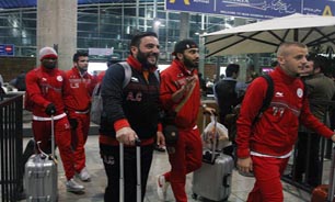 کاروان تیم لخویا وارد  تهران شد+ گزارش تصویری