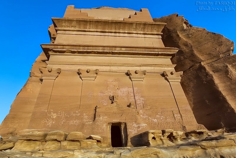قصر تاریخی در مدائن عربستان سعودی + تصاویر