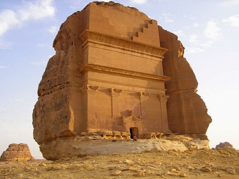 قصر تاریخی در مدائن عربستان سعودی + تصاویر