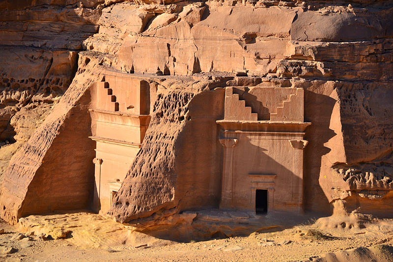 قصر تاریخی در مدائن عربستان سعودی + تصاویر
