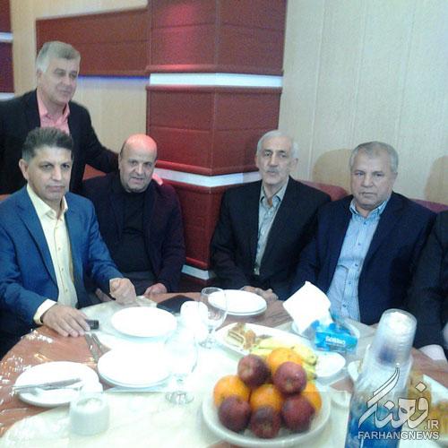 عکس/ پرسپولیسی&zwnj;ها در مراسم عروسی