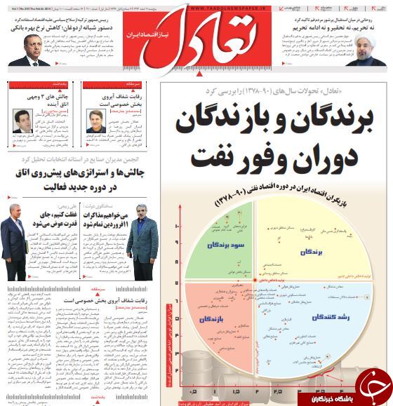 صفحه اول روزنامه های سیاسی، اجتماعی و ورزشی پنجشنبه +تصاویر