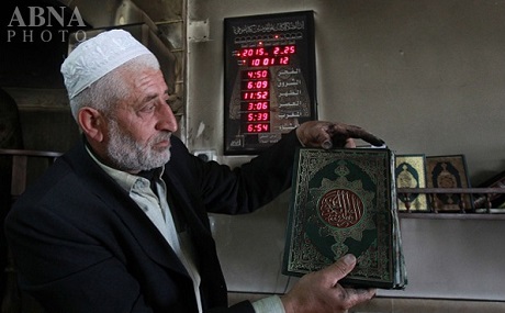 ناقص / صهیونیست&zwnj;ها مسجدی در کرانه باختری را به آتش کشیدند + تصاویر