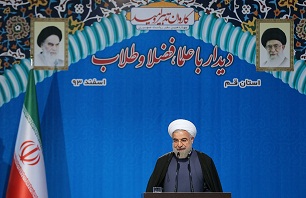 دولت خود را متعلق به حوزه می‌داند/ایران پرچمدار اعتدال در عرصه بین‌المللی است