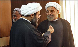 حضور حجت الاسلام والمسلمین روحانی در جامعه مدرسین