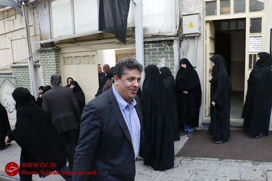 پسران هاشمی در مراسم تشییع سیدصادق طباطبائی + تصاویر
