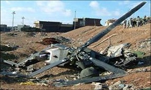 سقوط بالگرد در ارتفاعات دربند/ اجساد قابل شناسایی نیستند/ بالگرد برای نیروی هوایی ارتش است