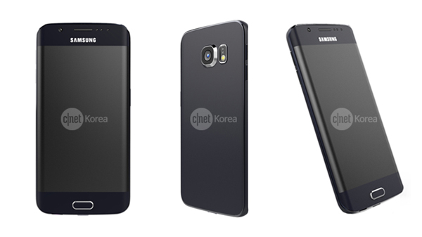 تصاویر تاییده شده Galaxy S6 Edge با نمایشگر خمیده