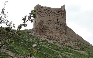 کهنه قلعه مشگین شهر یکی از آثار به جامانده از دوره ساسانی