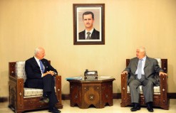 &laquo;دی میستورا&raquo; در خصوص طرح توقف درگیری در حلب با &laquo;ولید المعلم&raquo; گفتگو کرد