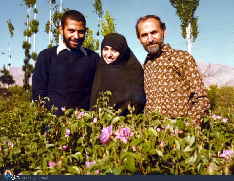 زنی که از شهادت همسرش شادمان شد + تصاویر