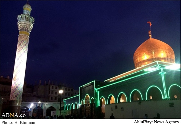 جشن ولادت یاس نبی(س) در حرم مطهر حضرت زینب(س)+تصاویر
