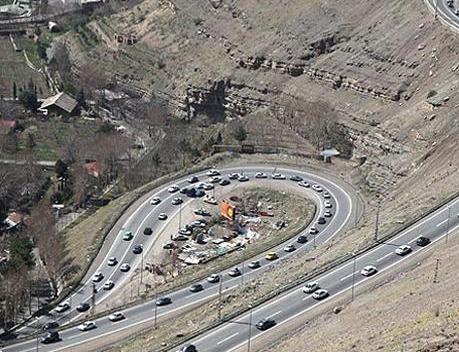 تردد با "محدوديت" و رعايت جوانب احتياط  در "محور نجف آباد" – كمربندي "خميني شهر"
