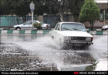 بارش شديد باران سنندجي ها را غافلگير كرد